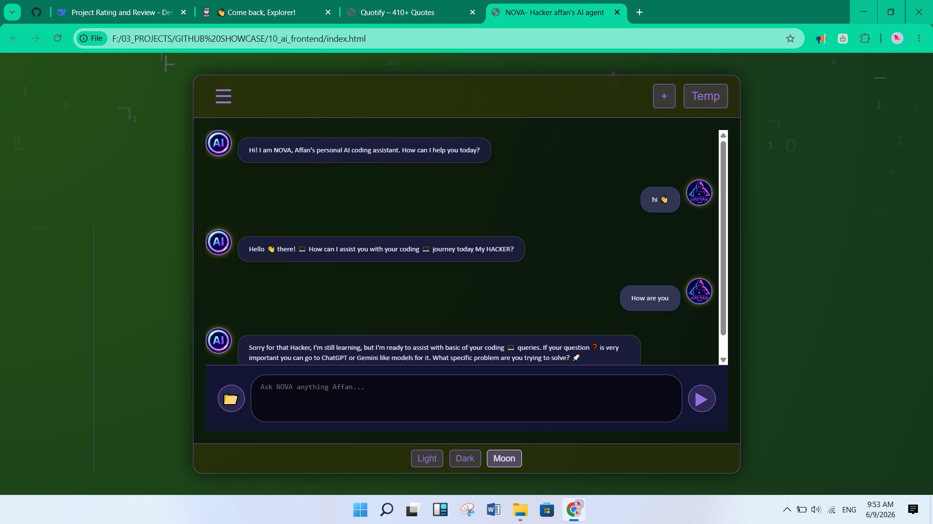 AI Frontend